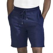 Bread and Boxers Lounge Shorts Marine økologisk bomull Large Herre