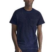 Bread and Boxers Terry T-Shirt Marine økologisk bomull Small Herre