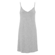 Damella Bamboo Nightdress Without Sleeves Grå Bambus Large Dame