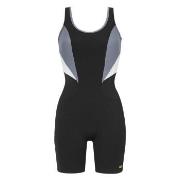 Damella Cindy Chlorine Resistant Long Leg Swimsuit Svart polyamid 40 D...