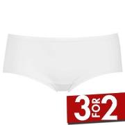 Damella Truser Classic Microfiber Hipster Hvit XX-Large Dame