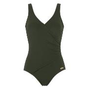 Damella Julia Chlorine Resistant Swimsuit Mørkgrørnn  polyamid 36 Dame