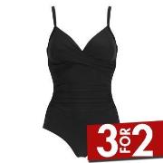 Damella Tara Swimsuit Svart 36 Dame