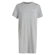 Tommy Hilfiger Half Sleeve Nightdress Lysgrå bomull Large Dame