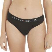 Tommy Hilfiger Truser Thongs Svart økologisk bomull Small Dame