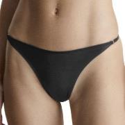 Calvin Klein Truser Minimalist Thong Svart Small Dame