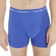 Calvin Klein 6P Cotton Stretch Trunks Marine/Blå bomull Small Herre