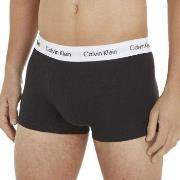 Calvin Klein 3P Cotton Stretch Low Rise Trunks Svart bomull X-Small He...