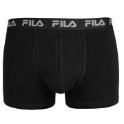 FILA 2P Cotton Boxers Svart bomull Medium Herre