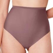 Triumph Truser Shape Smart Highwaist Thong Rosa/Brun X-Large Dame