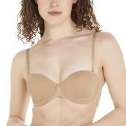 Calvin Klein BH Strapless Lined Bra Beige B 85 Dame