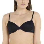 Calvin Klein BH Sheer Marquisette Demi T-shirt Bra Svart polyamid D 75...