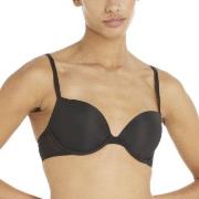 Calvin Klein BH Sheer Marquisette Push Up Bra Svart A 70 Dame