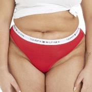 Tommy Hilfiger Truser Curve LOGO Waistband Thong Rød 4XL Dame