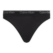 Calvin Klein Truser Modern Seamless Thong Svart Small Dame