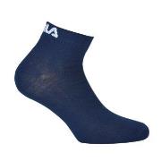 FILA Strømper 3P Quarter Plain Socks Marine Str 35/38