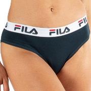 FILA Truser Urban Regular Women Slip Brief Navy bomull Large Dame