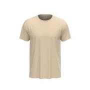 Stedman Classic Men T-shirt Beige bomull Medium Herre