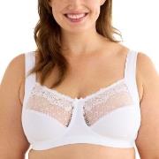 Swegmark BH Delight Soft Bra Hvit polyamid C 80 Dame