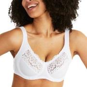 Swegmark BH Organic Cottton Bloom Wire Bra Hvit C 80 Dame