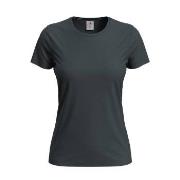 Stedman Classic Women T-shirt Antracit bomull Medium Dame