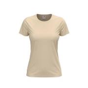 Stedman Classic Women T-shirt Beige bomull Small Dame