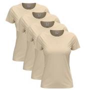 Stedman Classic Women T-shirt Beige bomull Large Dame