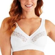 Swegmark BH Pure Grace Soft Bra Hvit polyamid C 80 Dame