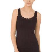 Calida Etude Toujours Tank Top Svart bomull XX-Small Dame