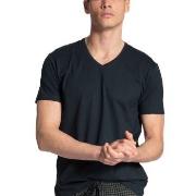 Calida Remix Basic V-Neck T-shirt Mørkblå bomull X-Large Herre