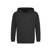 Stedman Hooded Sweatshirt Unisex Svart bomull X-Small