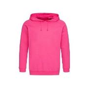 Stedman Hooded Sweatshirt Unisex Rosa bomull X-Large