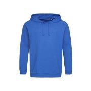 Stedman Hooded Sweatshirt Unisex Royalblå bomull Medium