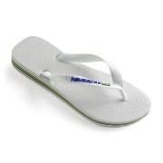 Havaianas Brasil Logo Hvit Str 41/42