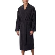 Schiesser Terry Bathrobe Antracit Medium Herre