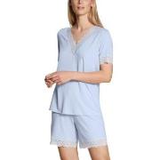 Calida Elegant Dreams Short Pyjama Lysblå modal Medium Dame