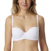 Schiesser BH Bandeau Bra Hvit C 80 Dame