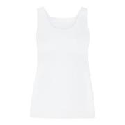 Naturana Clean Cut Tank Top Hvit 44 Dame