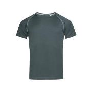 Stedman Active 140 Men Team Raglan Mørkgrå  polyester Large Herre