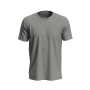 Stedman Unisex Lux T Gråmelerad bomull 4XL