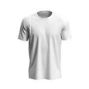 Stedman Unisex Lux T Hvit bomull Large