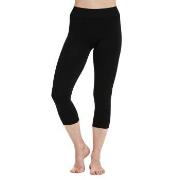 Decoy Seamless Capri Leggins Svart M/L Dame