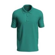 Stedman Henry Polo Short Sleeve Grønn bomull Large Herre