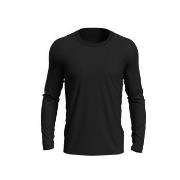 Stedman Morgan Long Sleeve Svart bomull Large Herre