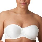 PrimaDonna BH Satin Non Padded Strapless Bra Benhvit C 80 Dame