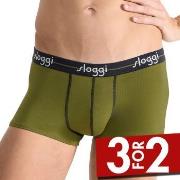 Sloggi 2P For Men Start Hip Mørkgrå  bomull XX-Large Herre