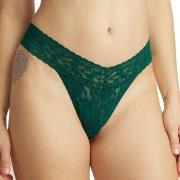 Hanky Panky Truser 3P Original Rise Thong D1 Mørkgrørnn  nylon One Siz...