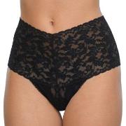 Hanky Panky Truser 2P Signature Lace Retro Thong Svart nylon One Size ...