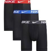 Nike 9P Essentials Micro Boxer Brief Svart/Blå polyester Small Herre