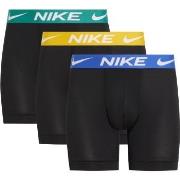 Nike 9P Everyday Essentials Micro Boxer Brief Svart/Blå polyester Larg...